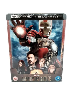 Iron Man 2 (ZAVVI) Exclusive UK Steelbook (Ltd Ed) ***HTF*** - Picture 1 of 2