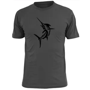 Camiseta para hombre tribal maorí marlín arte pesca pesca pesca pesca - Imagen 1 de 2