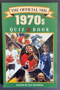 The Official NHL 1970s Quiz Book by Dan Diamond paperback book OOP 1994 - Picture 1 of 3