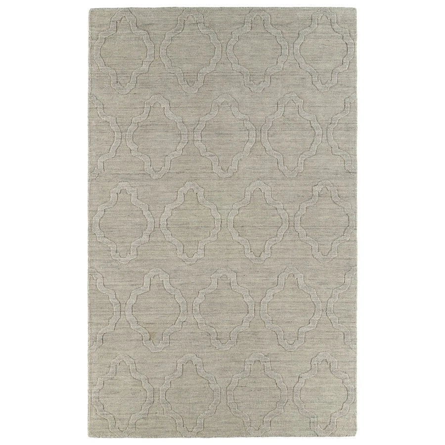 Kaleen Rugs IPM02 Imprints Modern Area Rug, Oatmeal, 5'x8' - IPM02-84-58 - Image 1 of 1