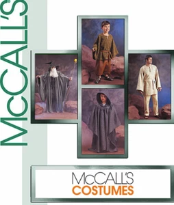 Hobbit LOTR Men's Boys' Sewing Pattern U-Pick Size S-XL 3-8 McCall's 3789 OOP - Picture 1 of 3