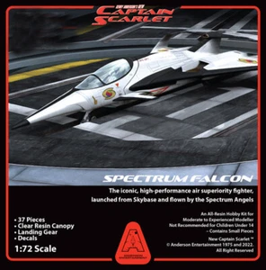 Kit modelo Captain Scarlet 2005 White Falcon escala 1/72 Gerry Anderson 18SFP232 - Imagen 1 de 5