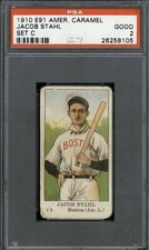 1910 E91-C American Caramel Jacob Stahl