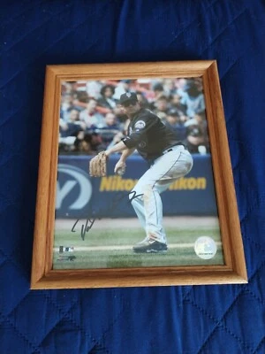 DAVID WRIGHT NY METS AUTOGRAPHED 8X10 FRAMED PICTURE — 第 1/3 张图片
