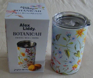 "Alex Liddy" Botanicah Travel Mug - 380mls - Jayne Branchflower - Keeps hot 6hr - Picture 1 of 13