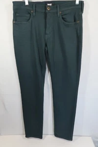 PAIGE Mens Lennox Emerald Mirage Straight Jeans Stretch Pants Size 31X33 Denim - Picture 1 of 9