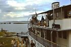 1950&#39;s Red Border Slide, The Gota Canal Cruise Ship / Boat, Lake Vattern, Sweden