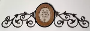 Grasslands Road Decorative Monogram Holder Plaque for Magnetic Letter Tiles - Picture 1 of 9