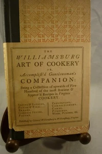 WILLIAMSBURG ART OF COOKERY COOKBOOK 1938 VIRGINIA COOKERY - Picture 1 of 18