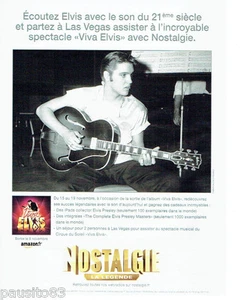 PUBLICITE ADVERTISING 076 2010 Nostalgie la Legende Viva Elvis Presley - Picture 1 of 1