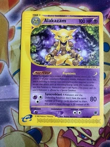 Pokémon Alakazam Expedition 33/165 Regular Rare Non Holo LP - Picture 1 of 2
