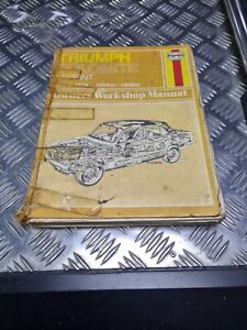 Rare HAYNES 1983 edition Triumph Dolomite 72-81  Sprint Workshop Manual LEYLAND
