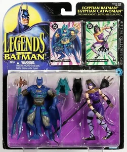 Egyptian Batman & Catwoman Legends of Batman Action Figure Set #64075 NRFP 1995 - Picture 1 of 4