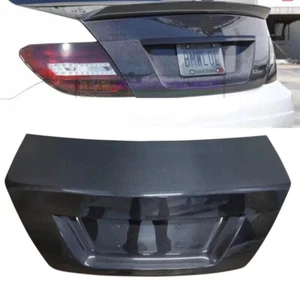 Passend für Mercedes Benz W204 C-Klasse echt Carbon Kofferaumdeckel Schwarz - Picture 1 of 1