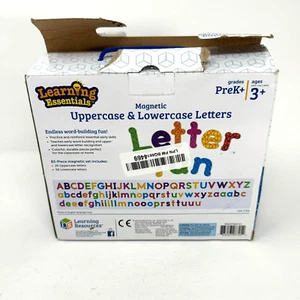 Learning Resources Essentials Uppercase & Lowercase Magnetic Letters Assortment - Picture 1 of 3