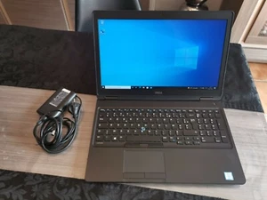PC Ordinateur PORTABLE DELL LATITUDE E 5580 i5 6300U 8 Go 256 Go SSD Full HD (9) - Photo 1/5