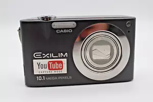 CASIO Exilim EX-Z100 10.1 MP Digitalkamera Schwarz - Top Zustand - Bild 1 von 6