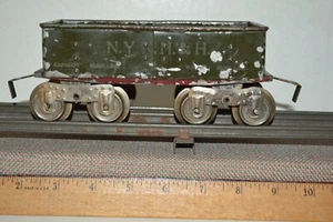 FREE SHIPPING Lionel 112 Gondola Shorty Standard Gauge Original Train Car - Picture 1 of 21