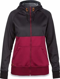 Dakine HAZEL TECH FLEECE Womens Zip Front Hoodie Jacket Medium Black NEW - Picture 1 of 2
