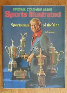 JACK NICKLAUS Sports Illustrated 12/25/78 Magazine Sportsman of the Year MASTERS - Picture 1 of 5