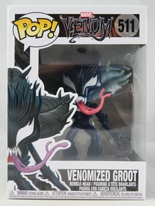 Marvel Funko Pop - Venomized Groot - Venom - No. 511 - Free Protector - Picture 1 of 9