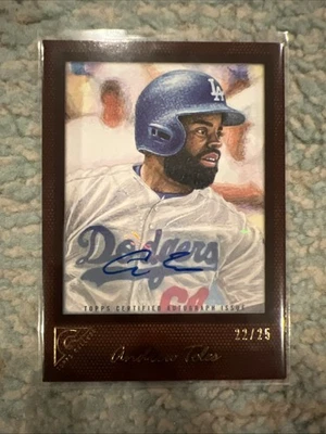 2017 Topps Gallery Orange Auto #113 Andrew Toles /25 - Image 1 of 2