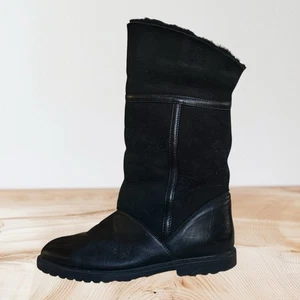 Botas La Canadienne Kosmo para mujer 8,5 M cuero negro forradas en piel de oveja invierno $475 - Imagen 1 de 9