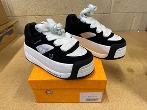 Zapatillas de plataforma para mujer Naked Wolfe - negras/blancas - talla 8,5 (EU 38,5, UK 5,5) - Imagen 1 de 5