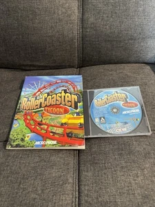 PC Game RollerCoaster Tycoon CD-ROM w/ Manual Windows 95 98 - Picture 1 of 3
