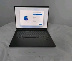 HP Spectre 14 x360 Laptop - Intel Core Ultra 7, 16GB, OLED Touchscreen, 1TB SSD - Picture 1 of 8