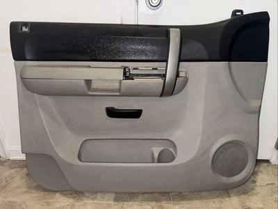 07 08 09 Chevrolet Silverado GMC Sierra Drivers Side Front Door Panel - Image 1 of 4