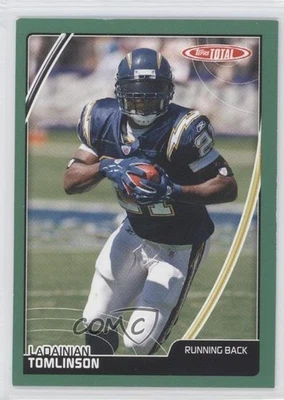 2007 Topps Total LaDainian Tomlinson #430 HOF - Image 1 of 2