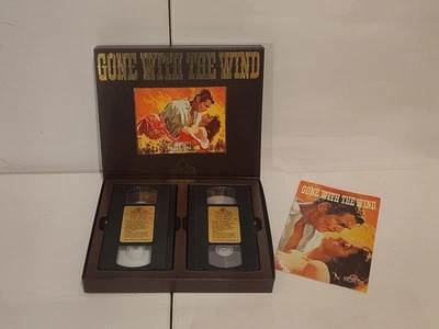 Gone With the Wind Betamax Hi-Fi Beta 2 Cassette Tape Box Set 1967 MGM Video - Image 1 of 4