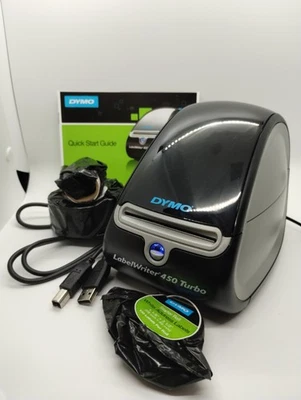 Dymo LabelWriter 450 Turbo 1752265 Thermal Label Printer USB With Labels, Tested - Image 1 of 4