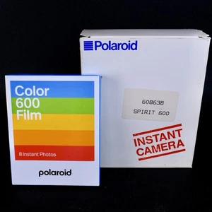 Fotocamera istantanea Polaroid Spirit 600 in scatola - testata - NOS - include pellicola 600 - Foto 1 di 15