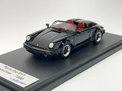 1/43 LookSmart LS152B Porsche 911 Speedster 1989 Black - Image 1 of 4