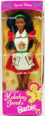 Barbie Holiday Treats Muñeca Afroamericana Edición Especial 1997 Mattel 17618 Foto 1 de 4