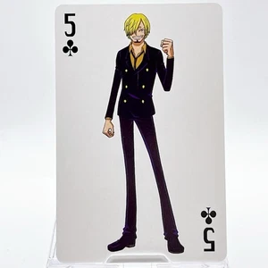 ONE PIECE Playing Card SANJI Club Japan Limited Collectible #455 - Picture 1 of 8
