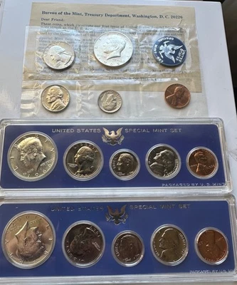 1965 1966 1967 Special Mint Set SMS 15 Coin Lot - Image 1 of 4