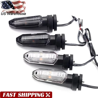 Smoke/Clear LED Turn Signal Indicator Light for HONDA NC 700S/750S/DCT 2014-2020 — 第 1/4 张图片