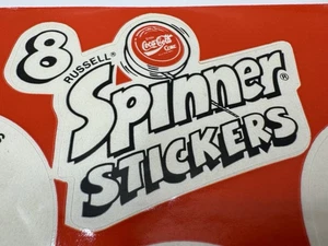 Genuine Russell Spinner Merchandise - Coca-Cola - Stickers/Decals. - Picture 1 of 24