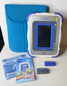 Vtech InnoTab Kids Learning Touch Tablet & 2 Games VGC - Picture 1 of 4