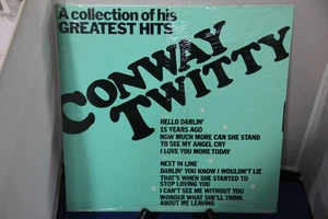 Conway Twitty A Collection of His Greatest Hits (Record lp, 1981 Sunrise) New - Picture 1 of 1