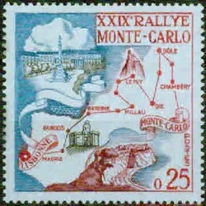 MÓNACO - 1960 - 29º Rally de Montecarlo -En muy buen estado** - Imagen 1 de 1