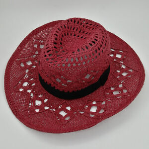 Cowboy hat female hollow out foldable papyrus western cowboy hat straw hat