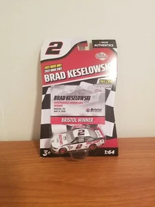 2021 BRAD KESELOWSKI #2 BRISTOL WINNER NASCAR AUTHENTICS 1/64 WAVE RW2         - Picture 1 of 2