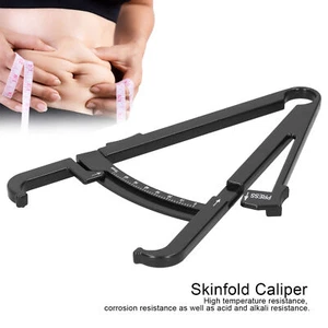 Schwarz Plastik Body Fat Caliper Präzise Messung Für Männer Und Frauen - Bild 1 von 22
