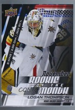 2022 Game Dated Moments Rookie of the Month November Achievements Logan Thompson