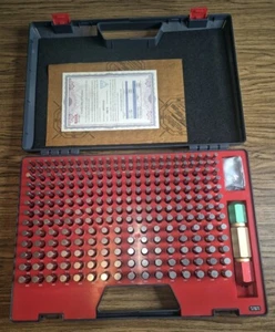 SPI 250-TEILIGES SPI-STIFTMESSGERÄT-SET 0,251 ZOLL - 0,500 ZOLL BEREICH 0,0002 ZOLL TOLERANZKLASSE ZZ NEU - Bild 1 von 6
