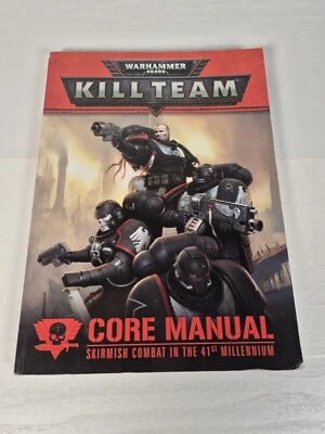 Games Workshop Warhammer 40K Kill Team Core Manual 2018 Black Library  - Image 1 of 4